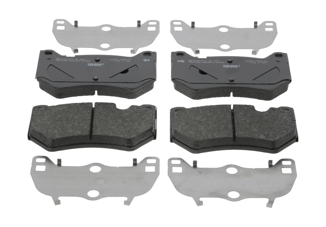set placute frana,frana disc FERODO PREMIER ECO FRICTION FDB5156