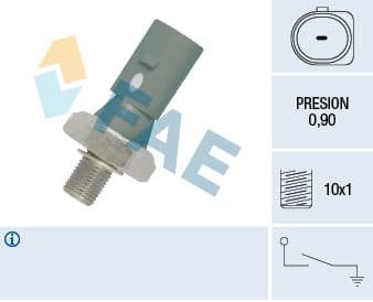 Senzor presiune ulei FAE 12882
