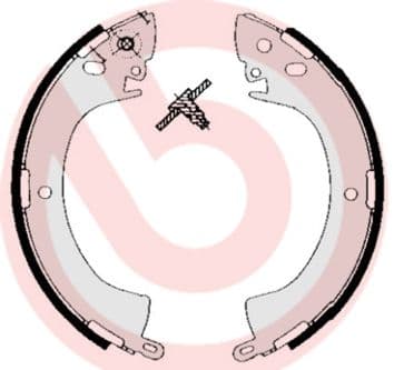 Set saboti frana BREMBO S 54 506