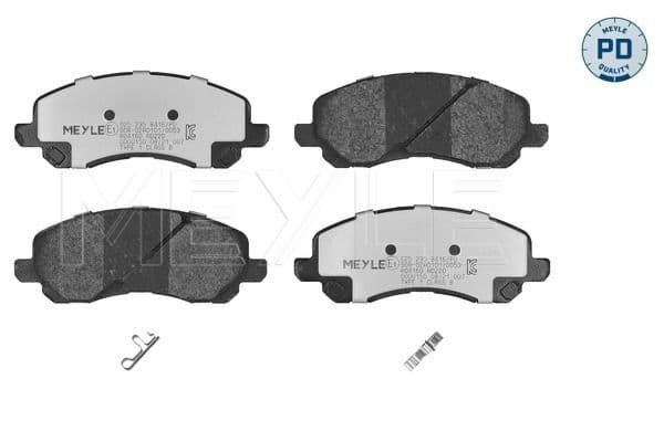 set placute frana,frana disc MEYLE 025 235 8416/PD