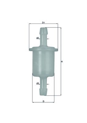 filtru combustibil MAHLE KL 26
