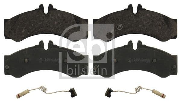 set placute frana,frana disc FEBI BILSTEIN 16811