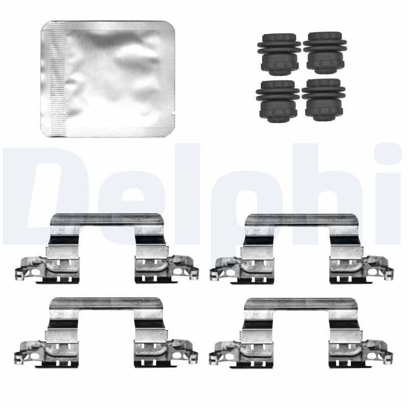 Set accesorii, placute frana DELPHI LX0832