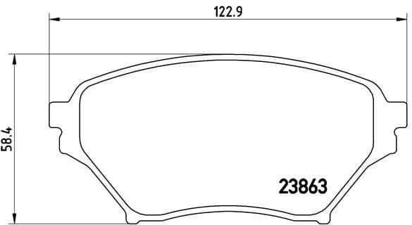 set placute frana,frana disc BREMBO PRIME LINE P 49 029