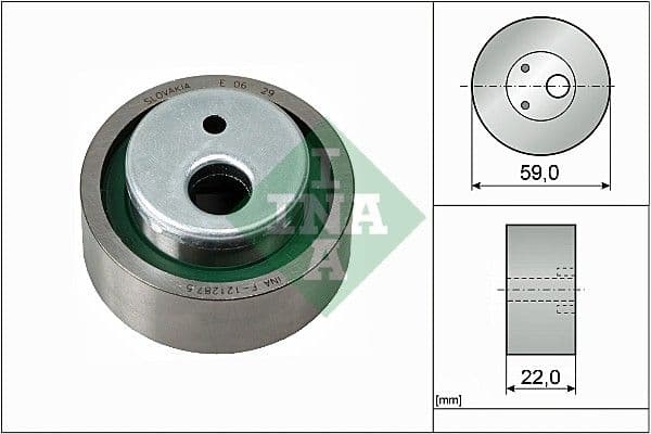 rola intinzator,curea distributie Schaeffler INA 531 0030 10