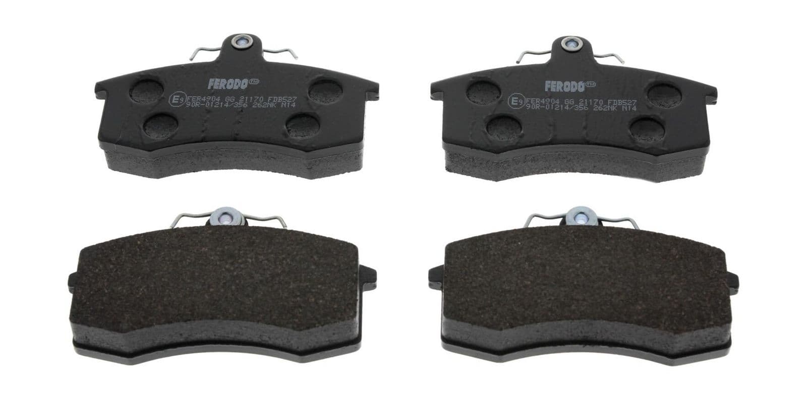set placute frana,frana disc FERODO PREMIER ECO FRICTION FDB527