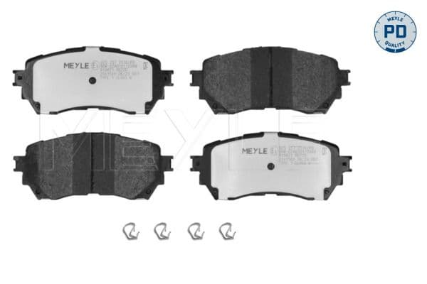 set placute frana,frana disc MEYLE -PD: Advanced performance and design. 025 257 2516/PD