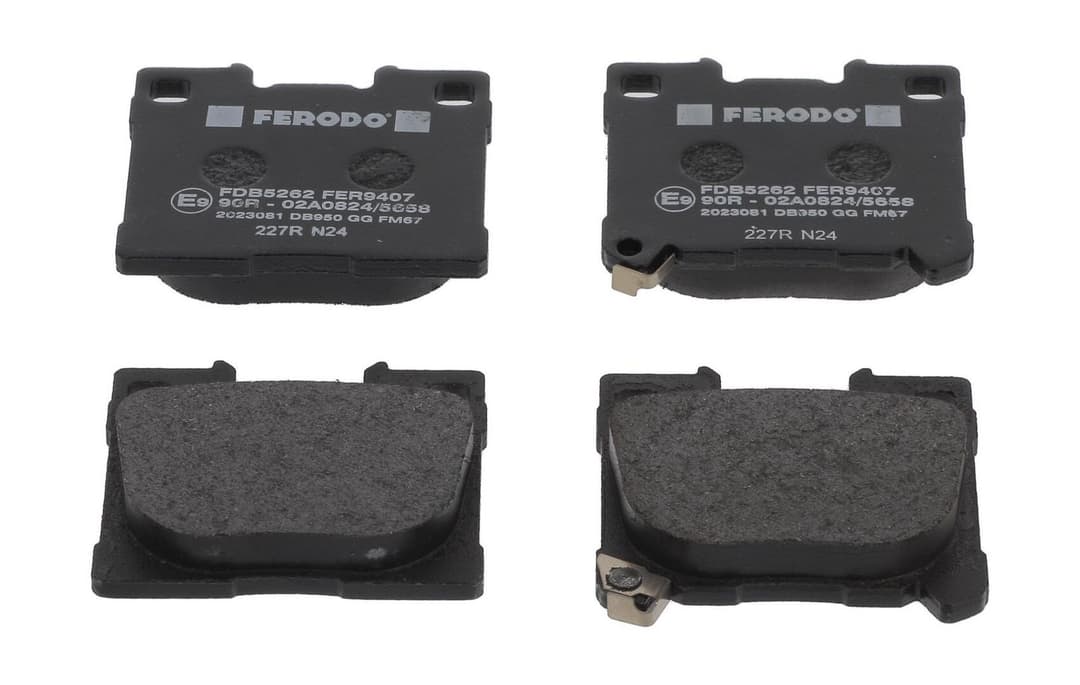 set placute frana,frana disc FERODO PREMIER ECO FRICTION FDB5262