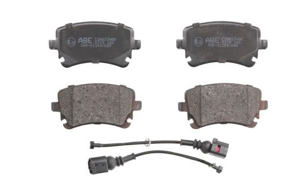 set placute frana,frana disc ABE C2W023ABE