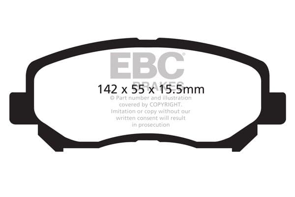 set placute frana,frana disc EBC Brakes DP42134R