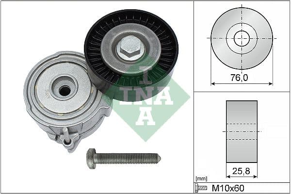Intinzator curea, curea distributie Schaeffler INA 534 0375 10