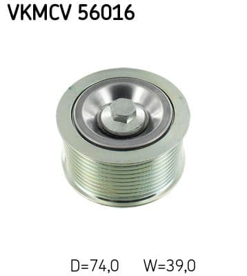 Rola ghidare/conducere, curea transmisie SKF VKMCV 56016