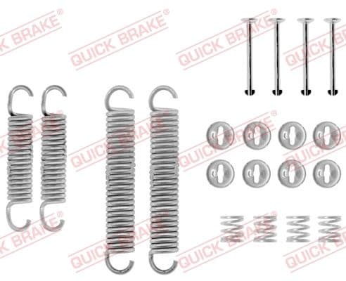 Set accesorii, sabot de frana QUICK BRAKE 105-0601