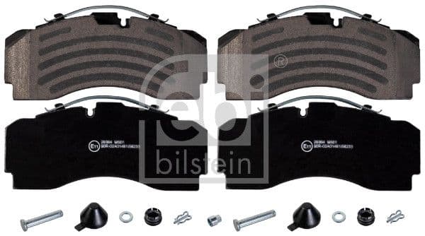 set placute frana,frana disc FEBI BILSTEIN 174312