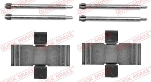 Set accesorii, placute frana QUICK BRAKE 109-1039