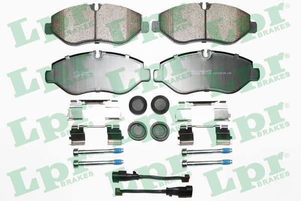 set placute frana,frana disc LPR 05P1297B