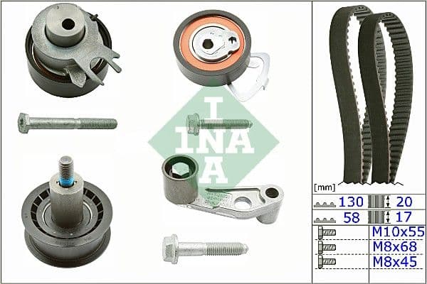 Set curea de distributie Schaeffler INA 530 0360 10