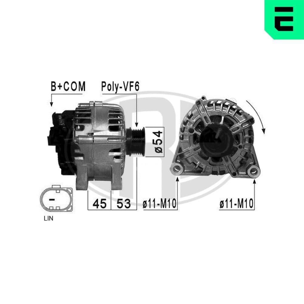 Generator / Alternator ERA 210876A