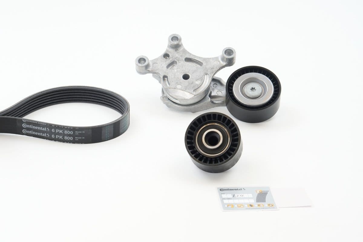 Set curea transmisie cu caneluri CONTINENTAL CTAM 6PK800K1