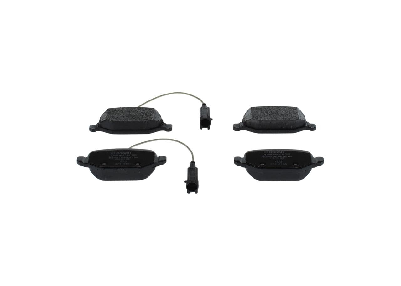 set placute frana,frana disc BOSCH 0 986 494 776