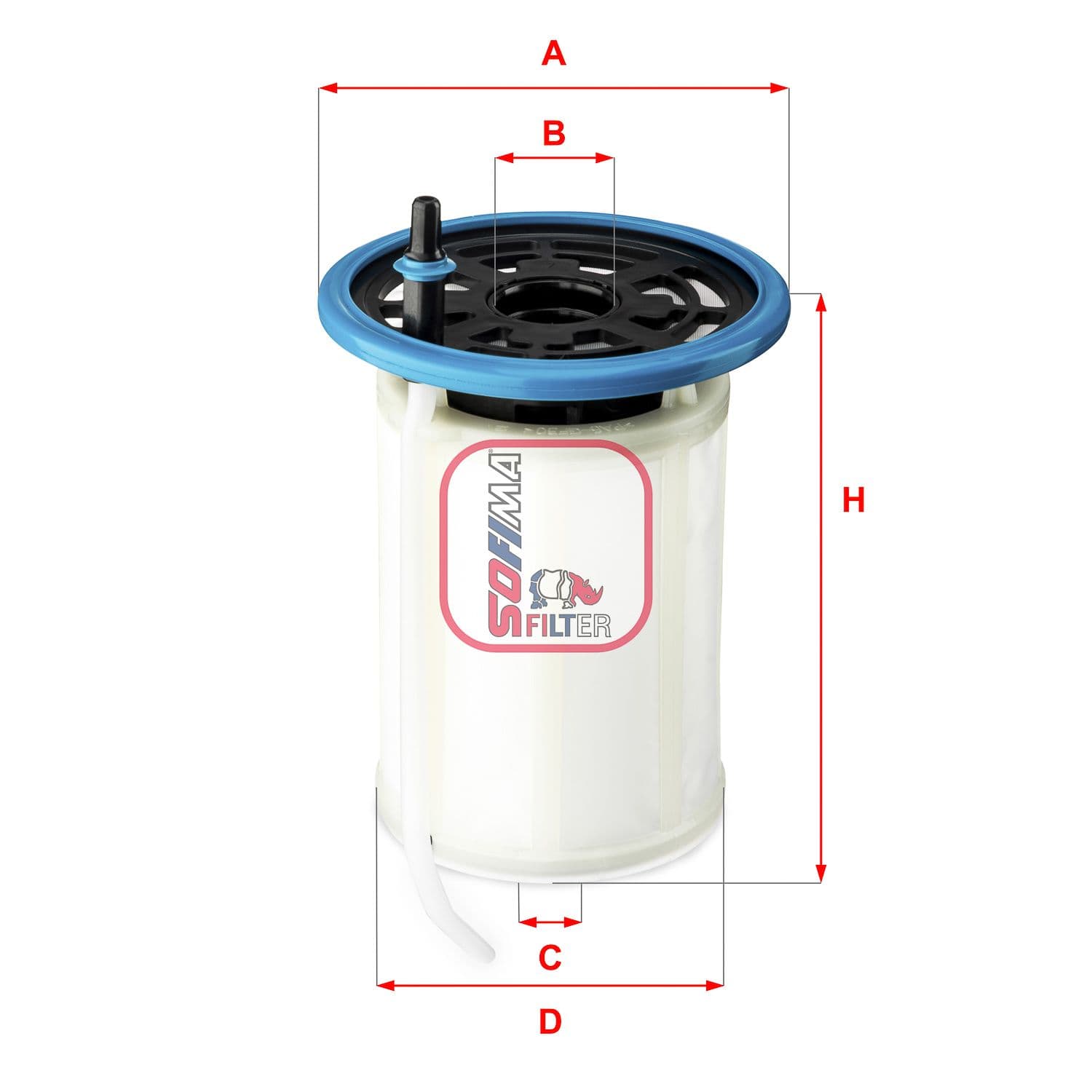 filtru combustibil SOFIMA S 0H2O NE
