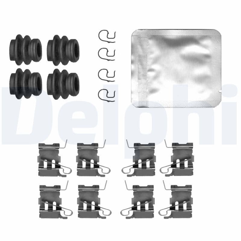 Set accesorii, placute frana DELPHI LX0829