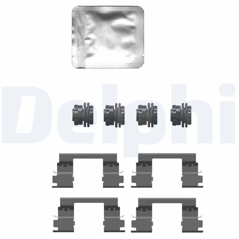 Set accesorii, placute frana DELPHI LX0747