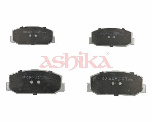 set placute frana,frana disc ASHIKA 50-02-228