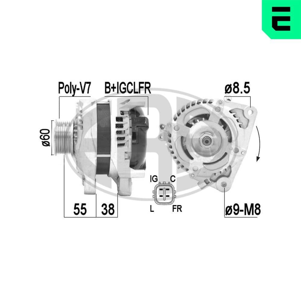Generator / Alternator ERA 209412A