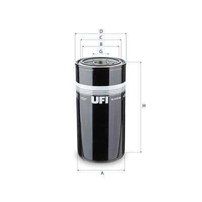 Filtru ulei UFI 23.412.00