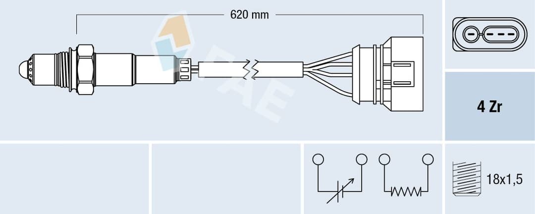 Sonda Lambda FAE 77131