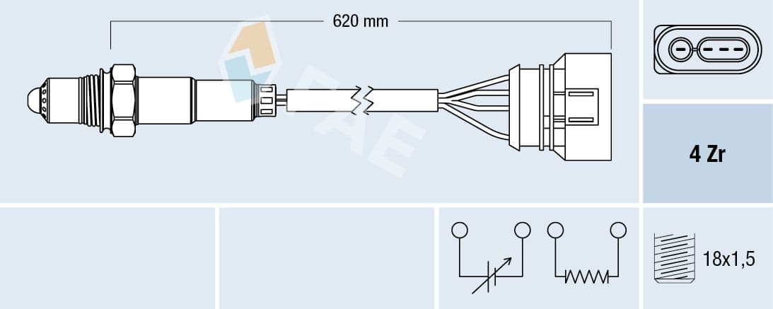 Sonda Lambda FAE 77131