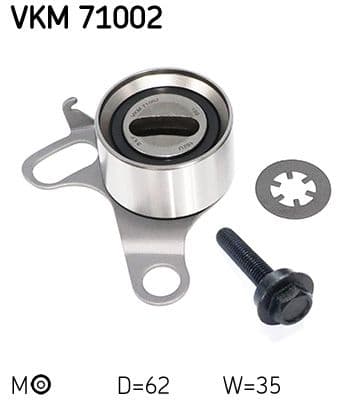 rola intinzator,curea distributie SKF VKM 71002