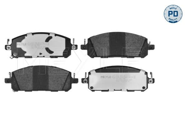 set placute frana,frana disc MEYLE -PD: Advanced performance and design. 025 268 4017/PD