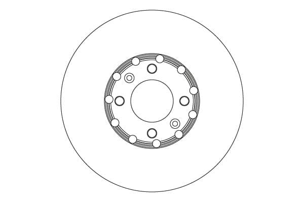 Disc frana TRW DF6818