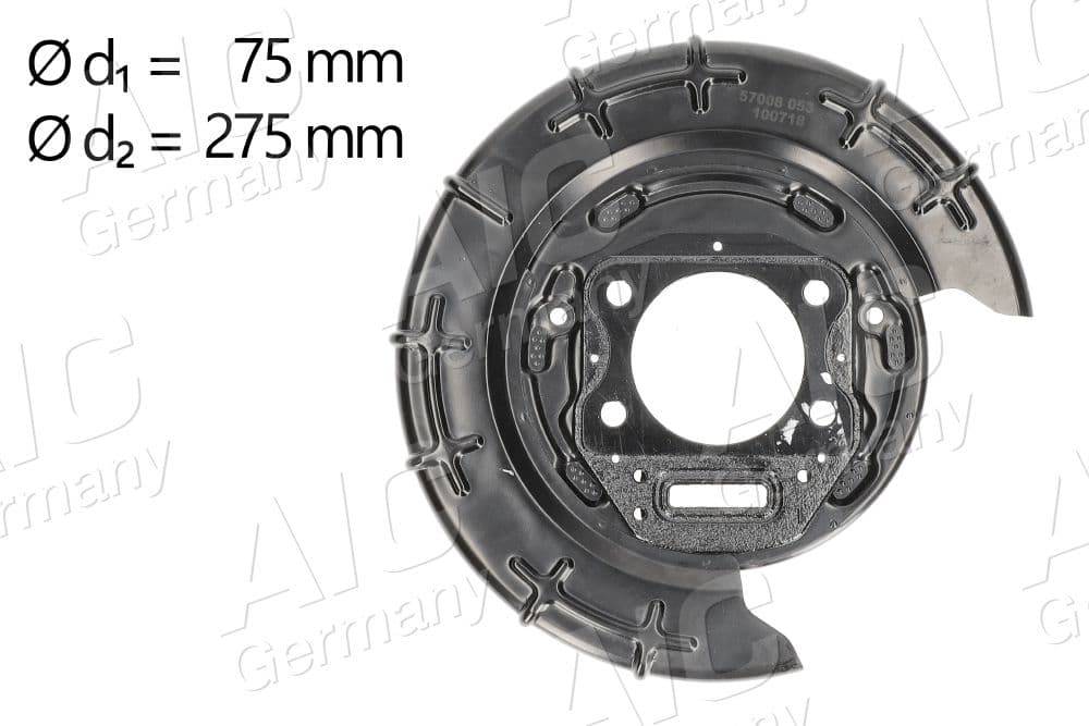 protectie stropire,disc frana AIC Calitatea originală 57008