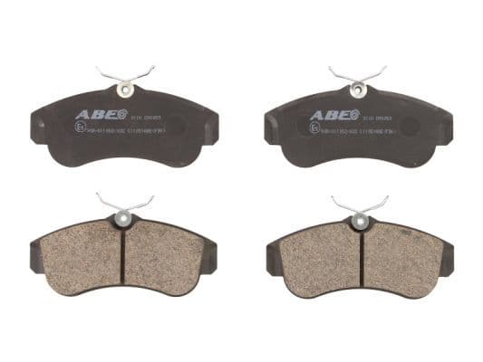 set placute frana,frana disc ABE C11051ABE