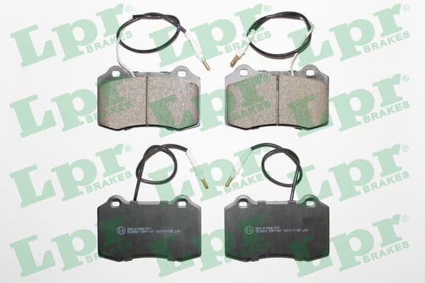 set placute frana,frana disc LPR 05P1141