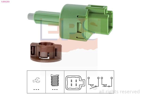 Comutator lumini frana EPS Made in Italy - OE Equivalent 1.810.254