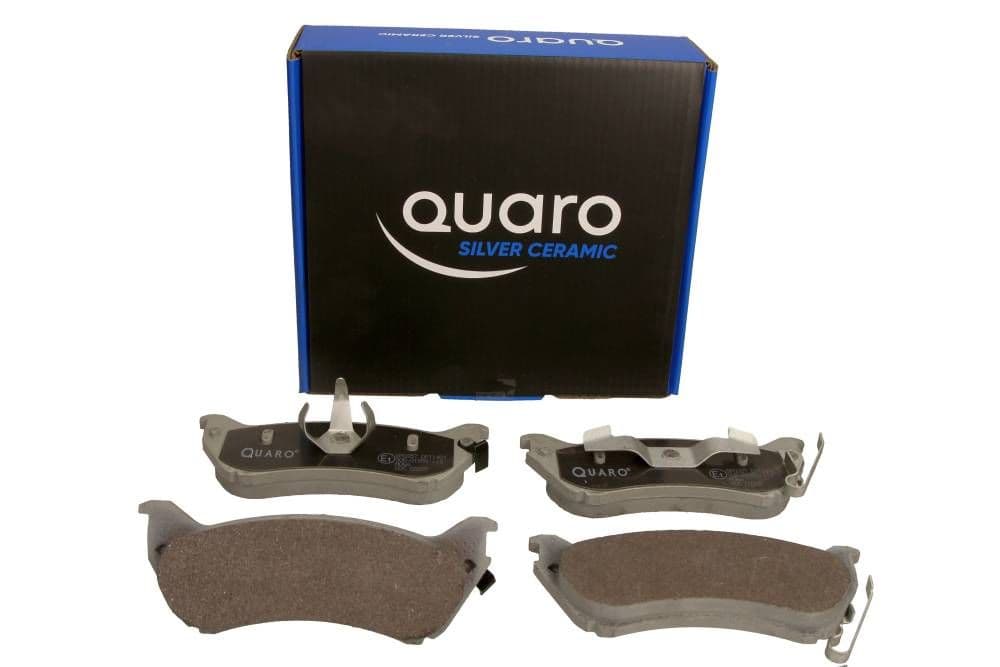 set placute frana,frana disc QUARO SILVER CERAMIC QP6989C