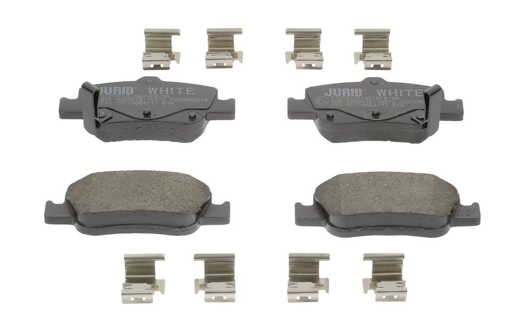 set placute frana,frana disc JURID White Low Dust 572601JC