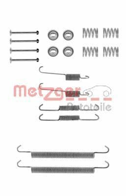 Set accesorii, sabot de frana METZGER 105-0757
