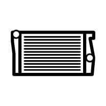 Radiator, baterie de antrenare NRF 550433