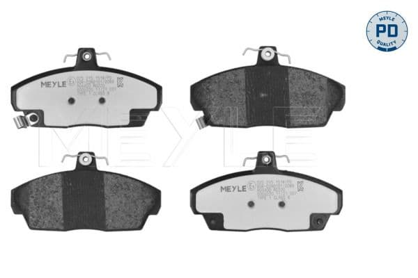 set placute frana,frana disc MEYLE -PD: Advanced performance and design. 025 215 1518/PD