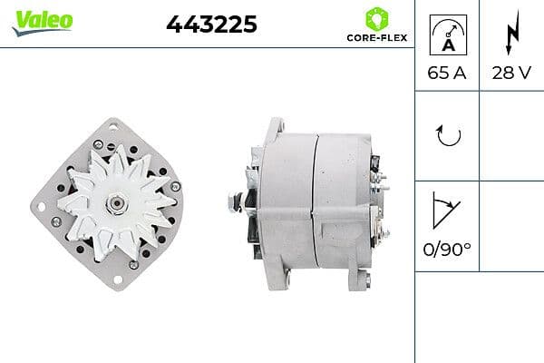 Generator / Alternator VALEO 443225