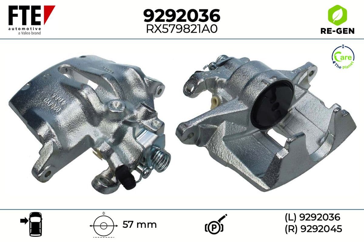 Etrier frana FTE 9292036