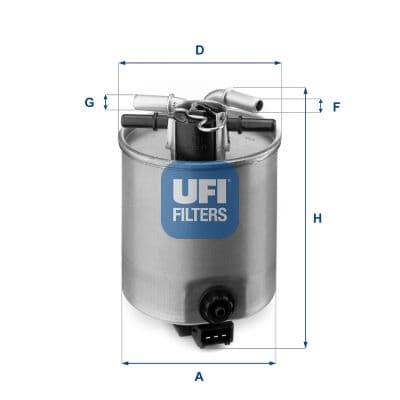 filtru combustibil UFI 24.025.01