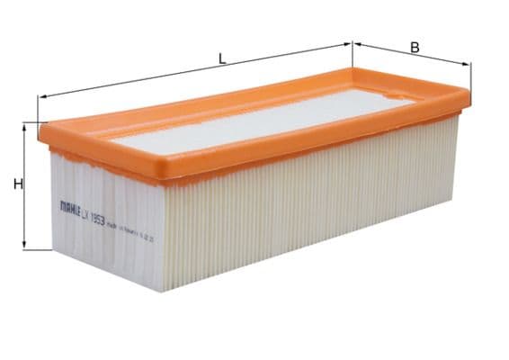 Filtru aer MAHLE LX 1953