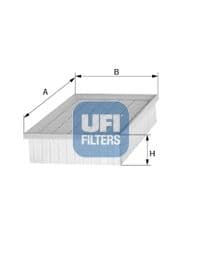 Filtru aer UFI 30.286.00