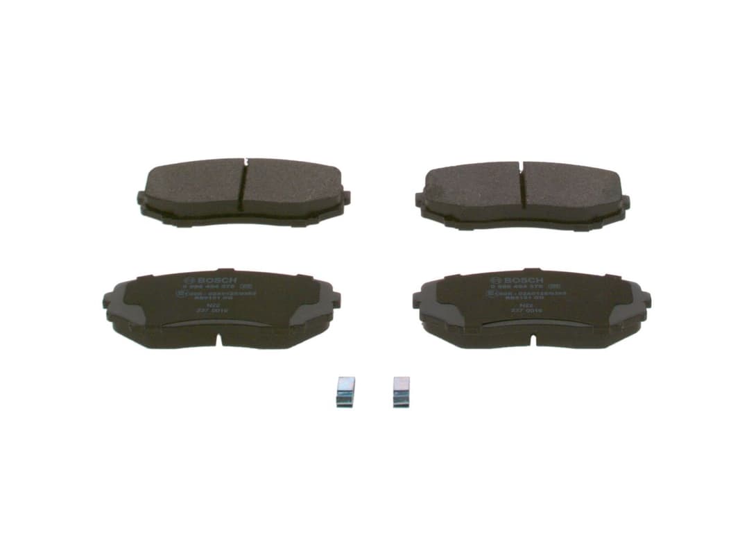 set placute frana,frana disc BOSCH 0 986 494 375